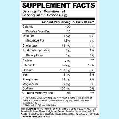 Whey Protein + Creatine Mix